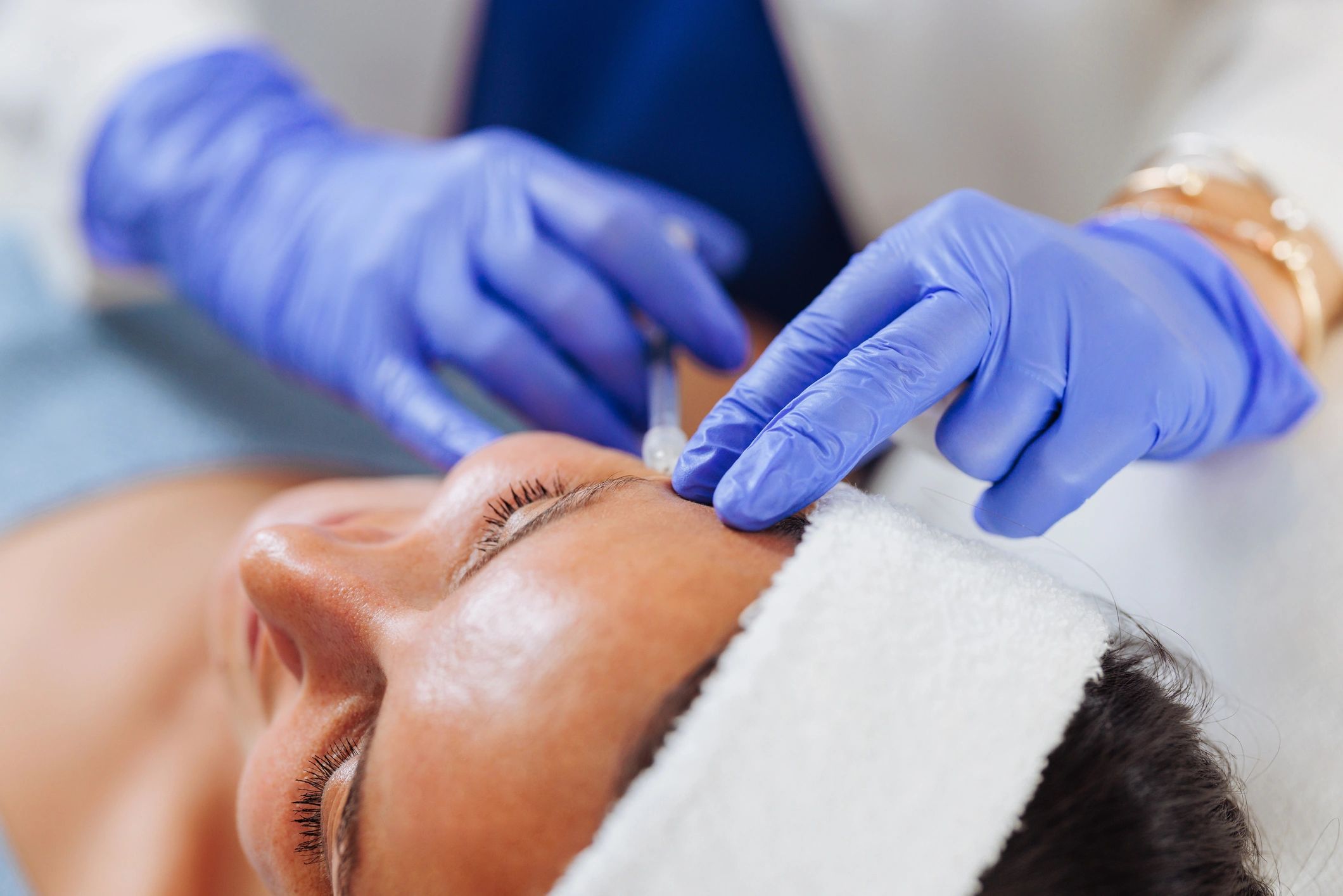 Hands-on injectable training session
